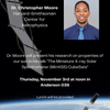 Astro speaker:  Dr. Christopher Moore