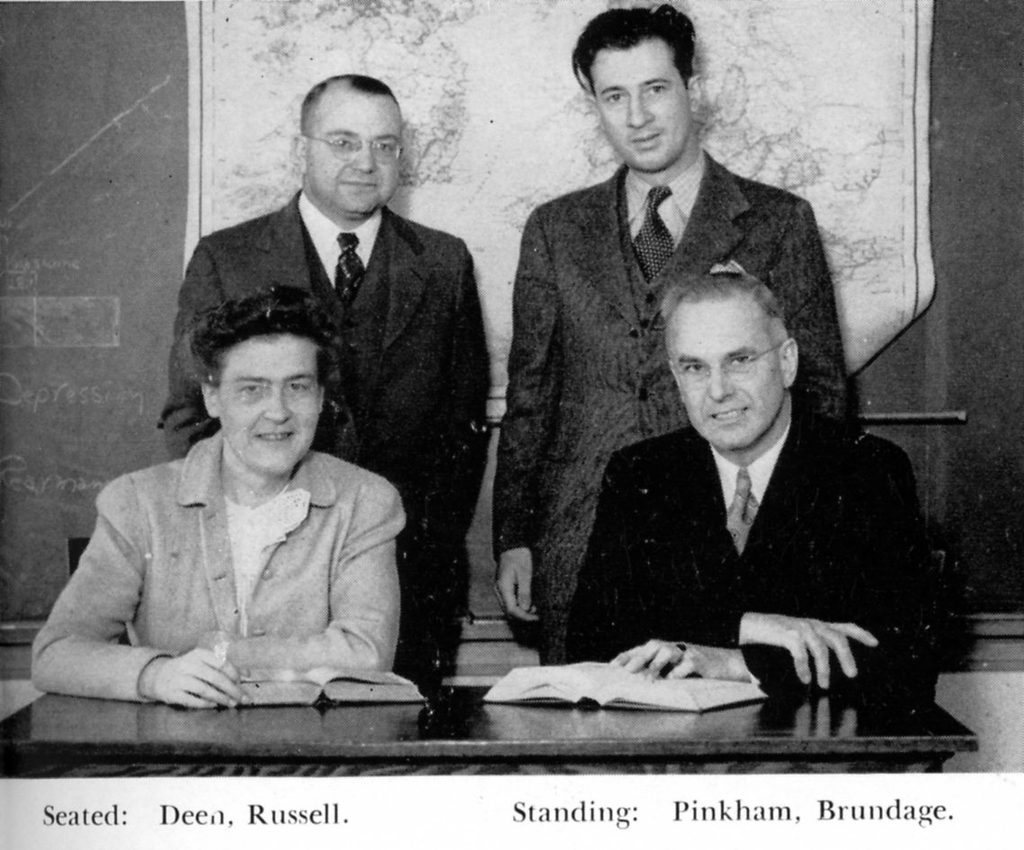 History Department, 1944