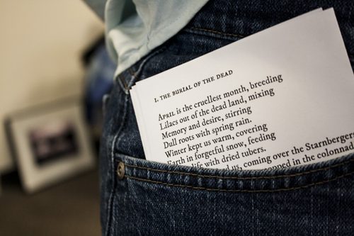 Poem in Your Pocket Day