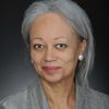 headshot of african american woman with grey hair