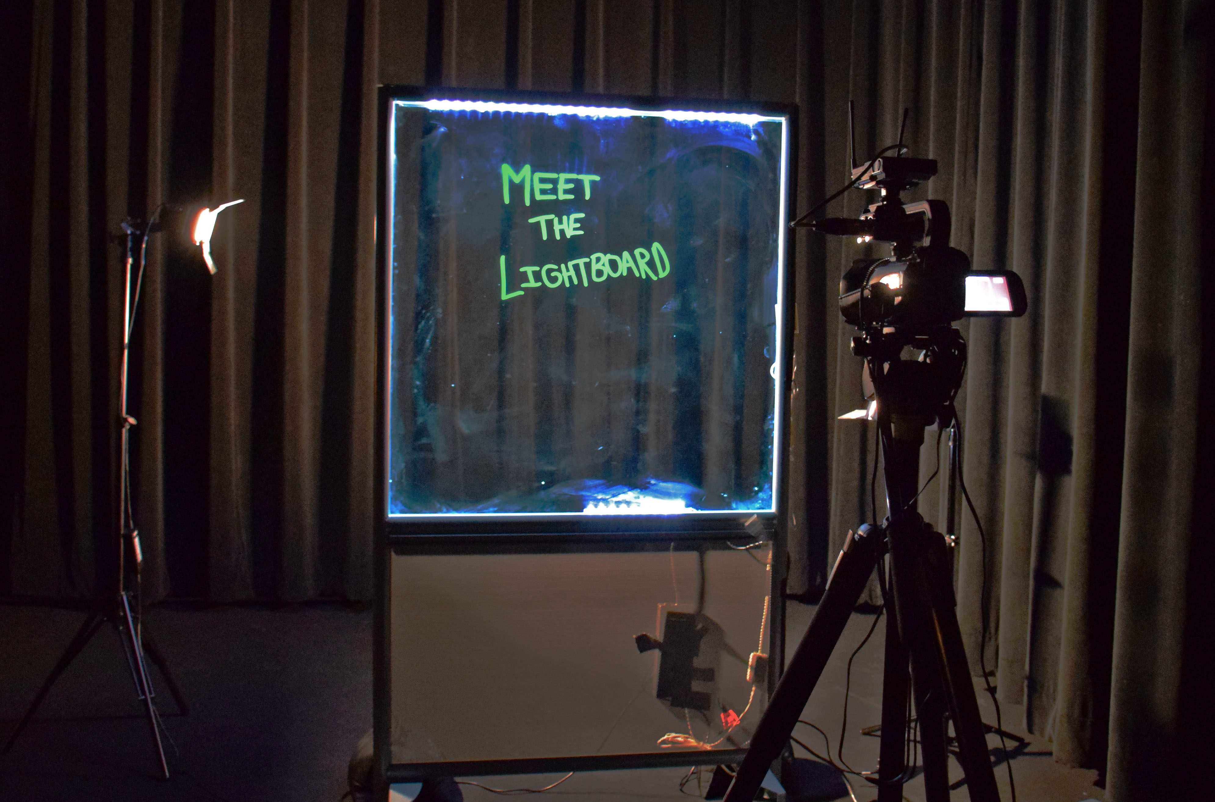 Meet the Lightboard! – Academic Technology Blog – Carleton College