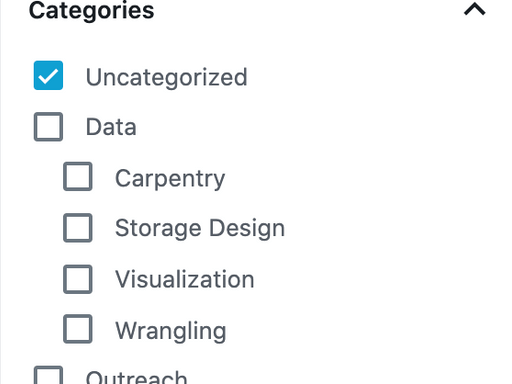 Blog Categories