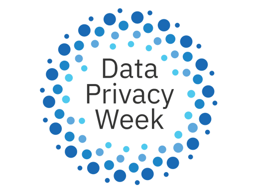 Data Privacy Week logo with the words 
