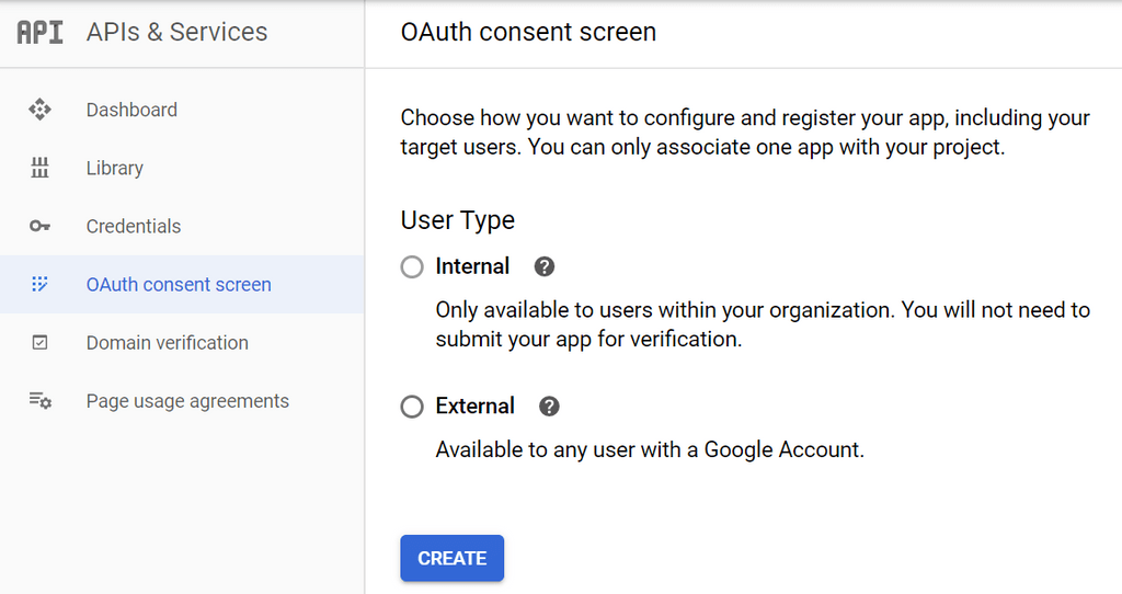 Screenshot of OAuth consent screen