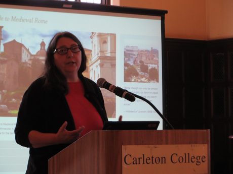 Professor of History Victoria Morse presents her digital project, "Carleton Guide to Medieval Rome."