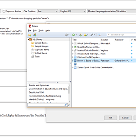 Zotero Digital Humanities Carleton College