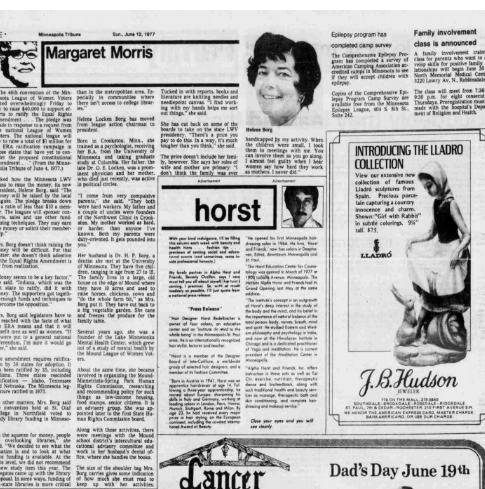 Northfield's League of Women Voters Online Exhibit (2019)
