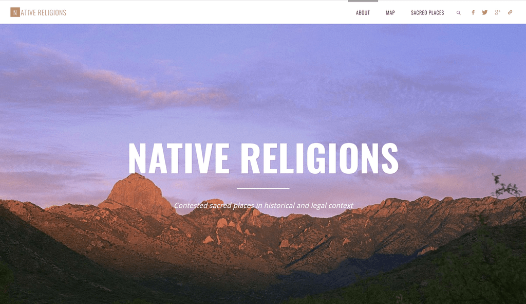Native Religions project gallery placeholder
