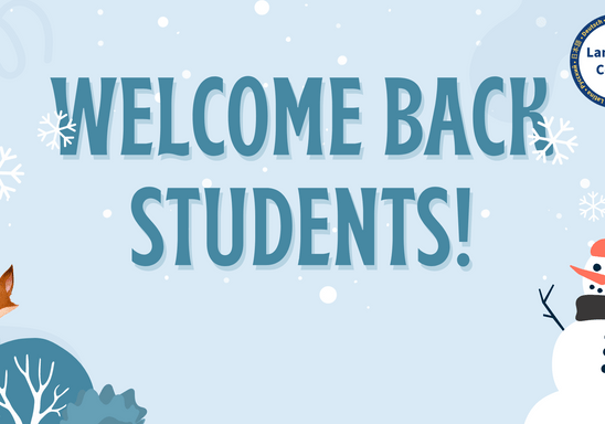 Welcome Back Students