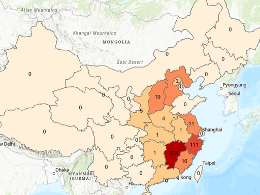 cultural relics mapping