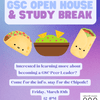 GSC Peer Leader Open House & Study Break!