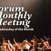 Forum Monthly Meeting