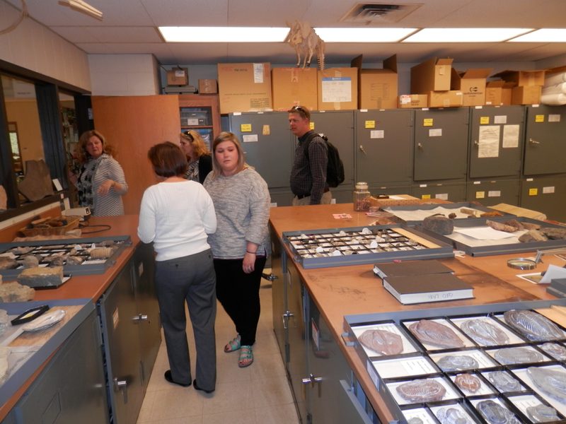 Room filled with rocks!