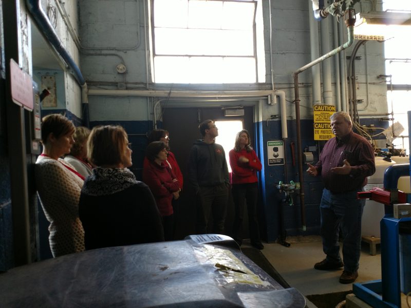 Mitch Miller describing how the steam plant operates!