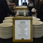 The tasty luncheon menu