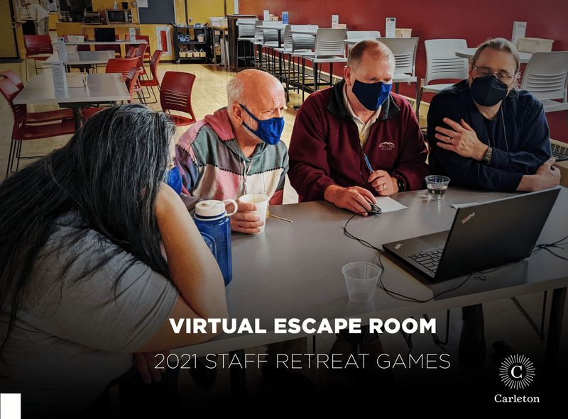 Break out event: Virtual Escape Room