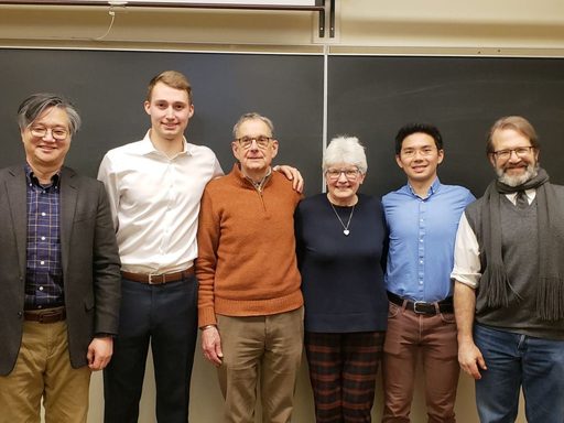 Recipients of the Ted Mullin prize