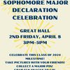 Sophomore Major Declaration Celebration