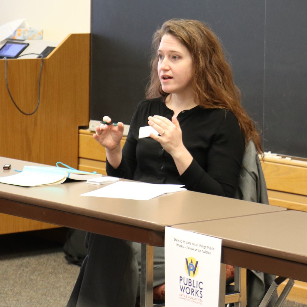 Jennifer Tonko presents at the 2019 Public Works Winter Workshop