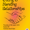 Ending and Mending Relationships