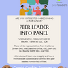 Peer Leader Info Panel