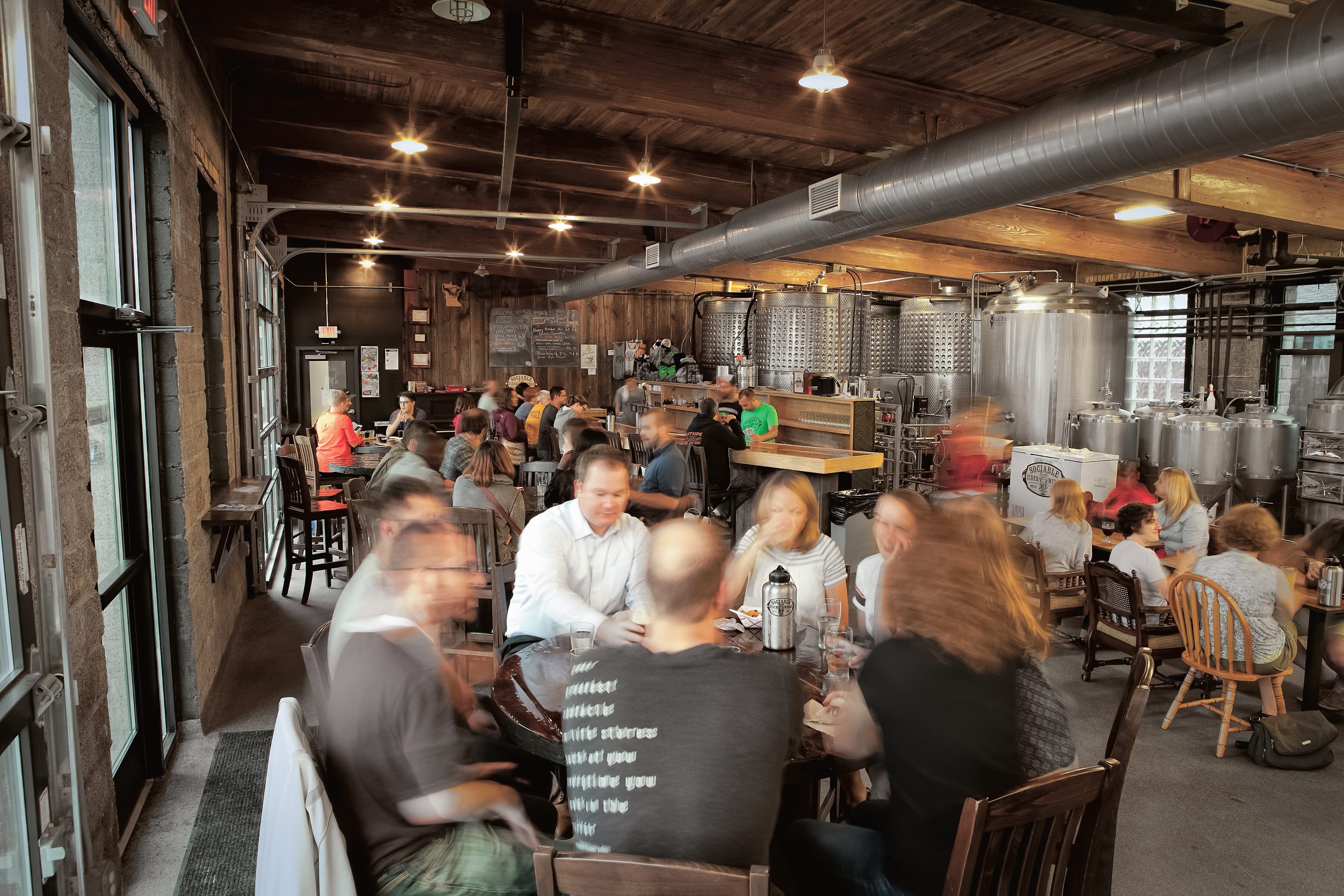 Interior of Sociable Cider Werks
