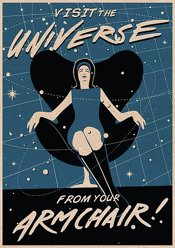 "Visit the Universe" poster