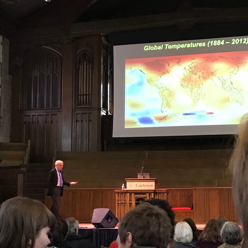 a convocation speaker in Skinner Chapel