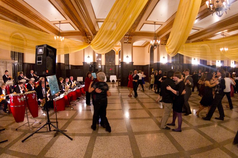 musicians and dancers at the 2012 midwinter ball