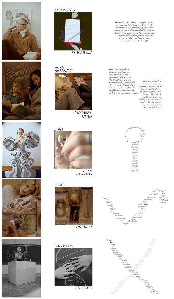 This is one of two posters my group and I created for an anthropology final project.