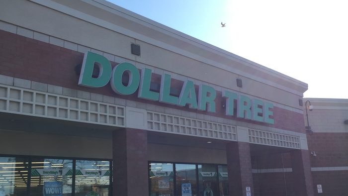The store front of a store in a bright day