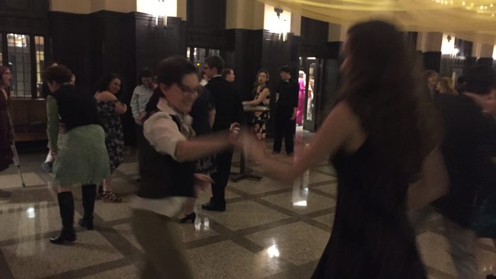 my friends swing dancing!
