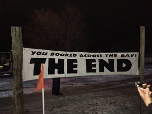the end