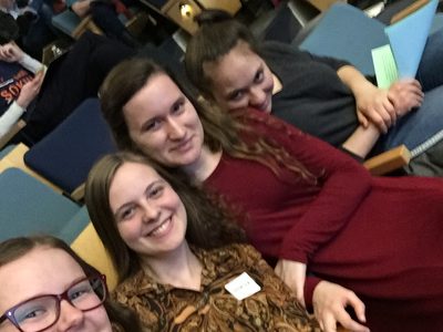me and my friends at caucus!