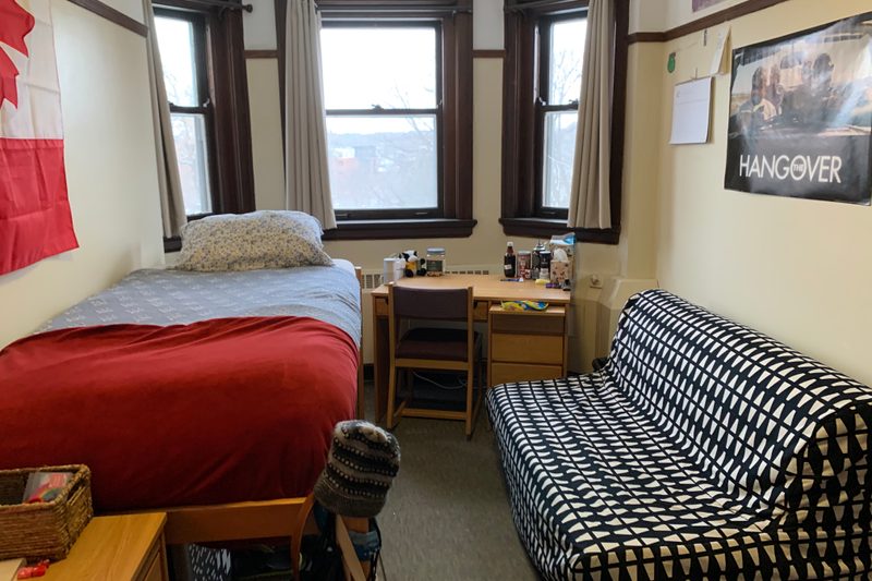 Lucas and Jack's room in Burton Hall