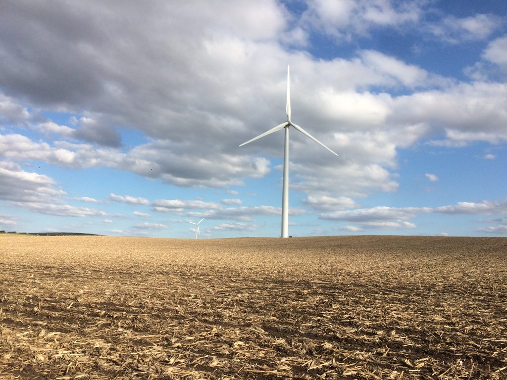 wind turbines