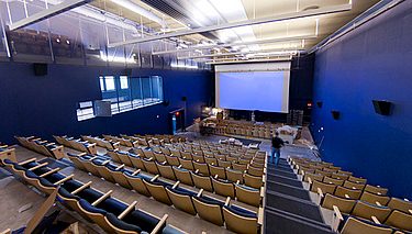 Impression of cinema on campus.