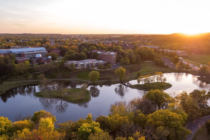 Overview of Lyman Lakes and Campus