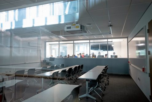 Classroom in Anderson Hall