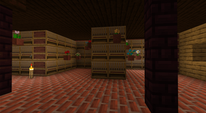 Minecraft Friday Flowers in Minecraft Sayles