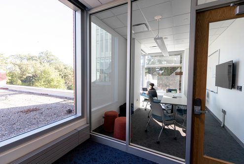 Study Space in Anderson Hall 2