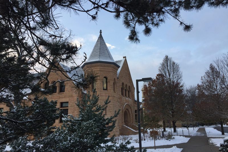 scoville in the snow