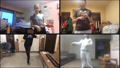 online dance practice