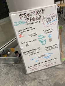 project ideas whiteboard