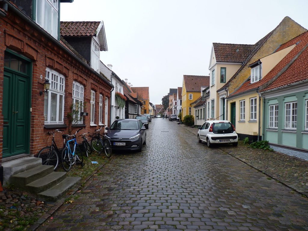 A street in Ærøskøbing.