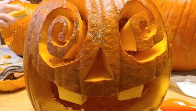 Swirly-Eyed Pumpkin