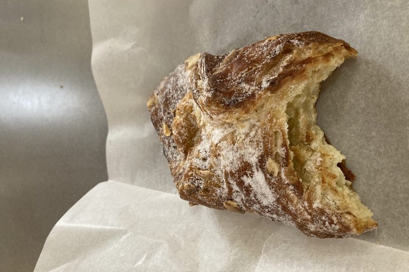 Almond croissant