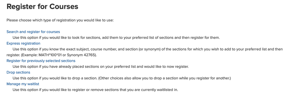 registration