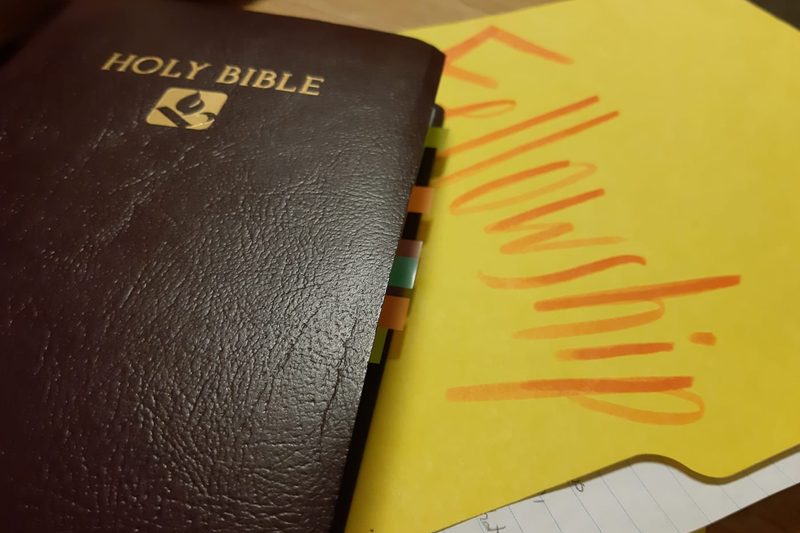 My Bible and Fellowship Folder