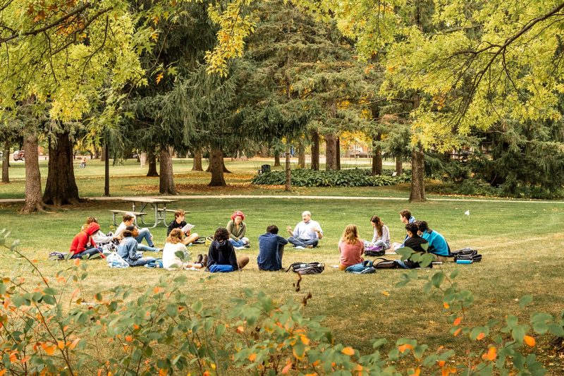outside class fall